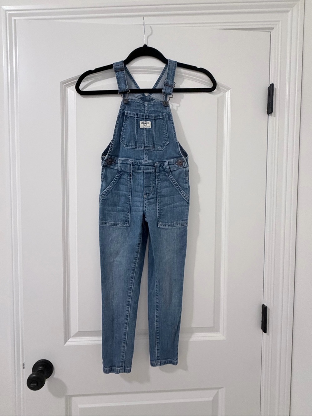 OshKosh B'gosh Denim Overalls Girls Size 6 6X